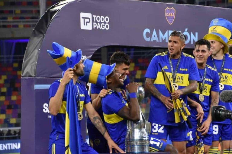 boca campéon premiación