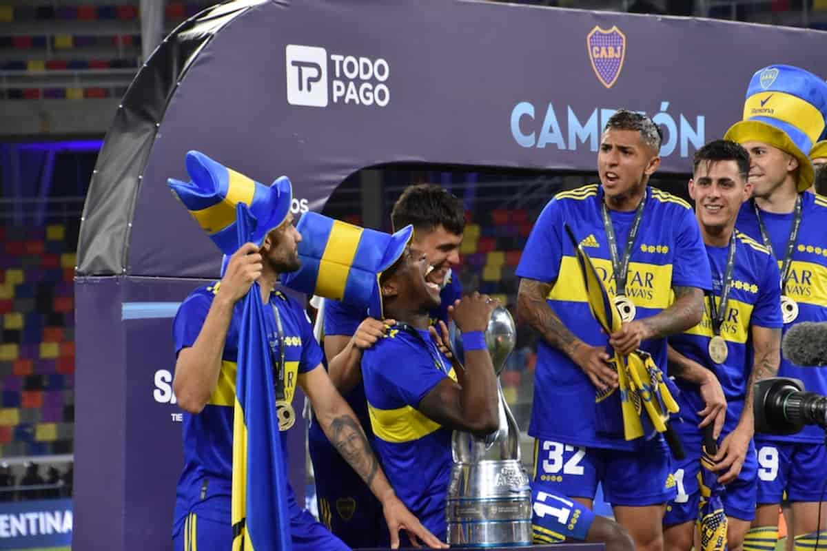 boca campéon premiación