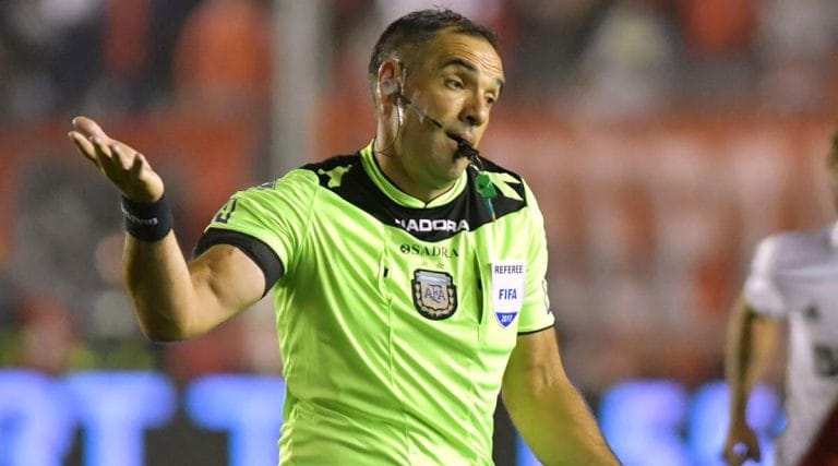 silvio trucco arbitro defensa y justicia vs boca liga profesional 2022