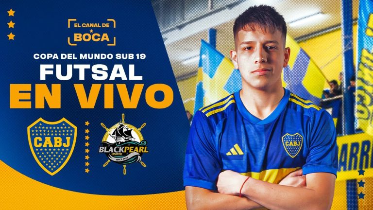 BOCA JUNIORS vs BLACK PEARL UNITED | EN VIVO - MUNDIAL SUB 19 de FUTSAL | EL CANAL DE BOCA