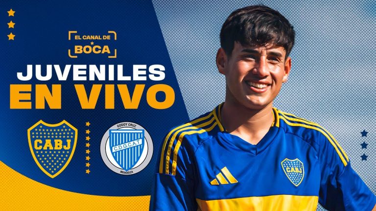 BOCA vs GODOY CRUZ EN VIVO | FECHA 27 | TORNEO de JUVENILES | EL CANAL DE BOCA