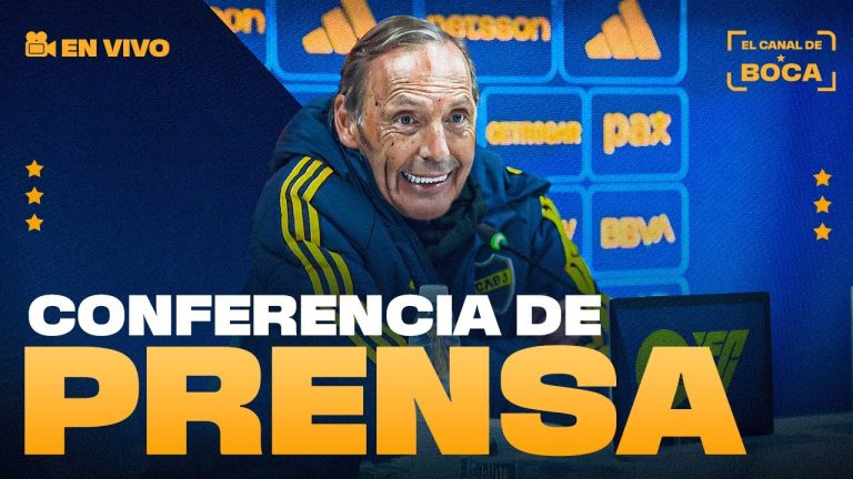 MIGUEL ÁNGEL RUSSO en CONFERENCIA DE PRENSA EN VIVO | Boca - Central Córdoba | EL CANAL DE BOCA